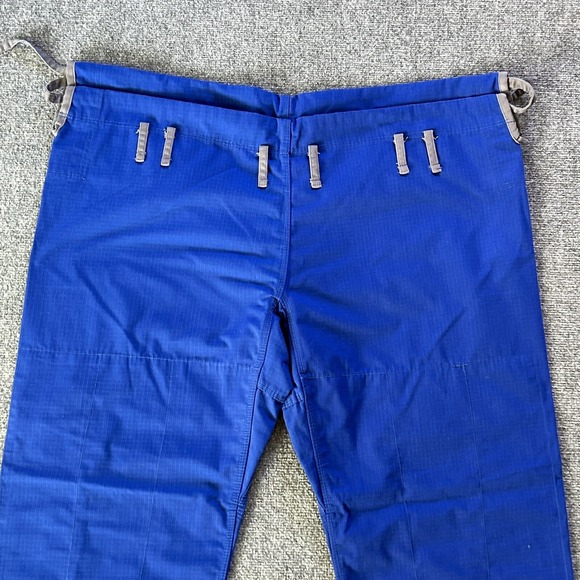Gameness Gi Pants Men's A6 Brazilian Jiu-Jitsu Grappling Blue Bottom 50 X 34 - Picture 8 of 12